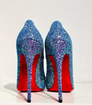 Christian Louboutin So Kate Glitter Dragonfly Pump