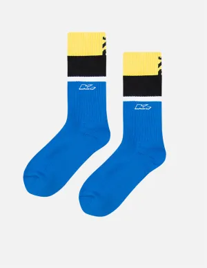 Color Blocking Long Socks