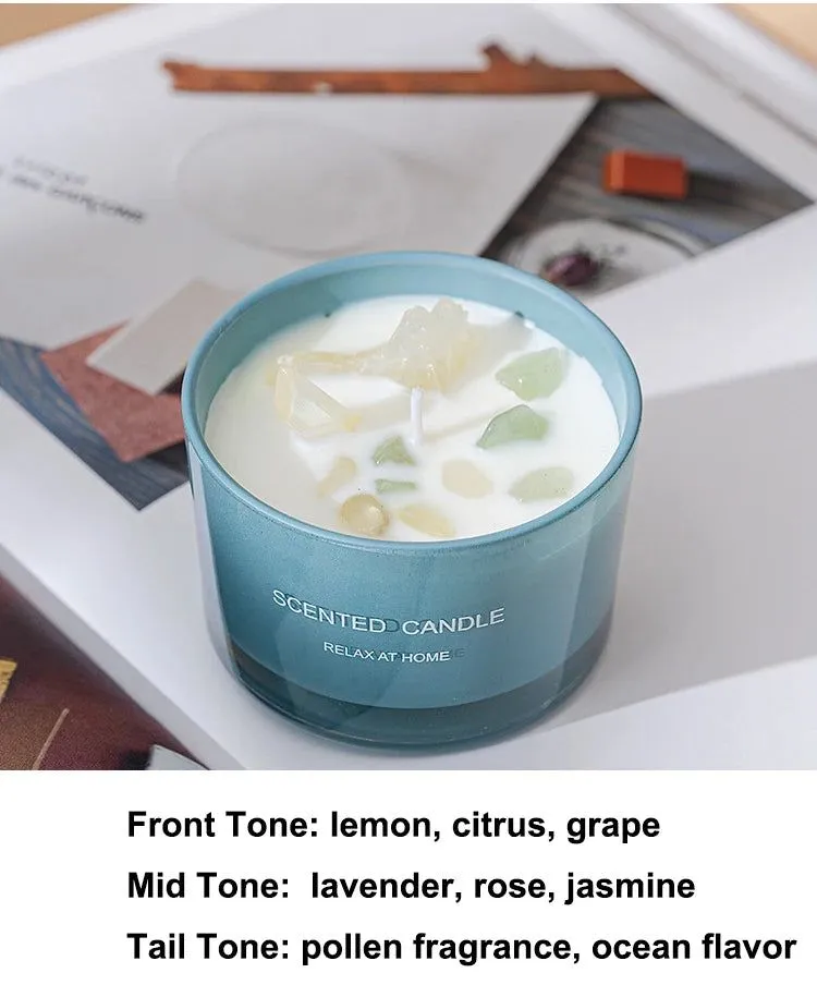 Gemstone Glow Home Fragrance Candle