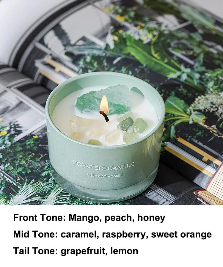 Gemstone Glow Home Fragrance Candle