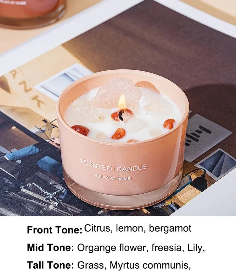 Gemstone Glow Home Fragrance Candle