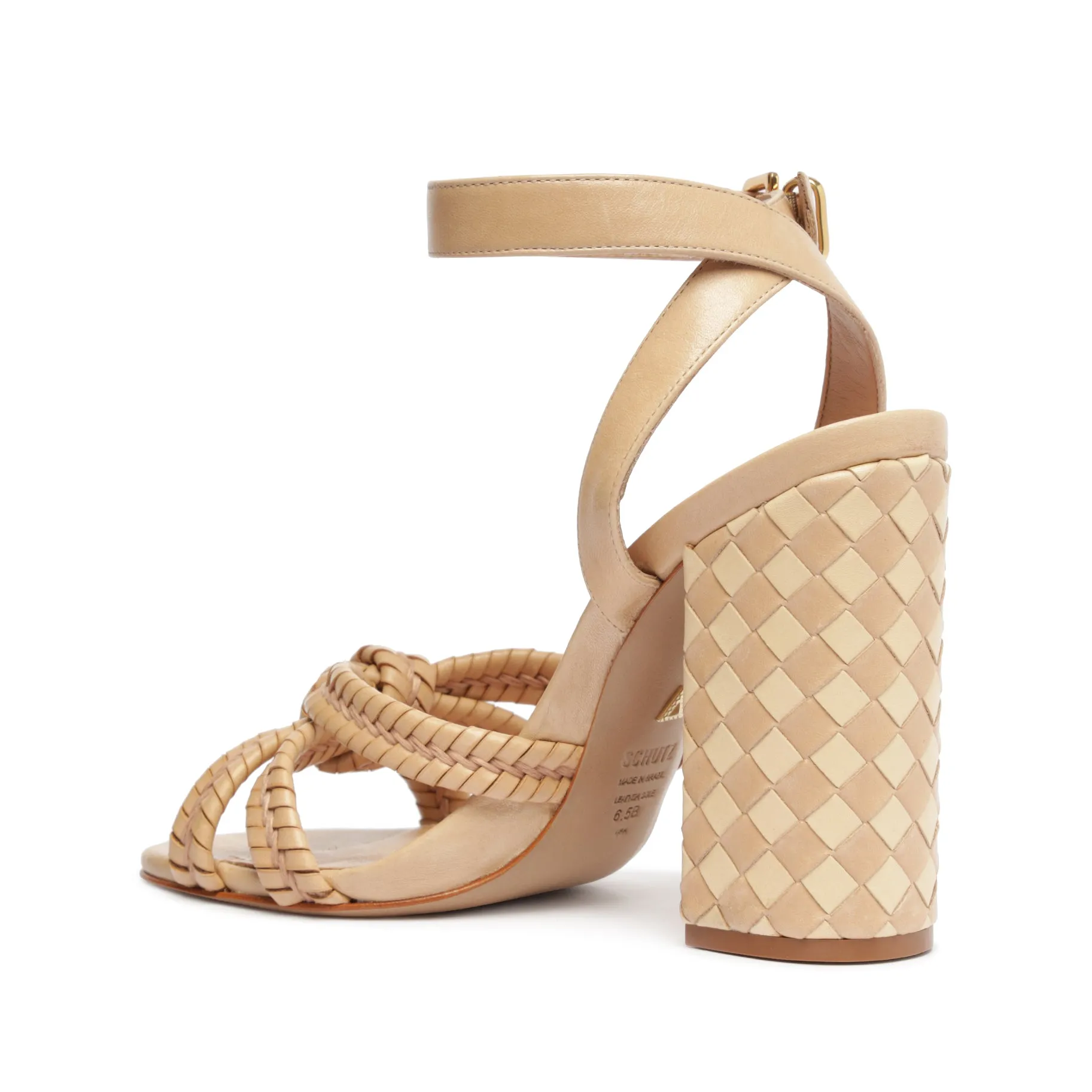 Kareena Woven Leather Sandal