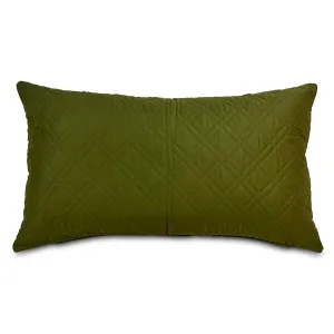 Olive Green Mid Century King Sham 21x37