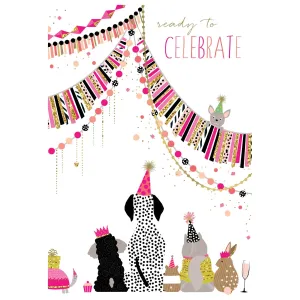 Party Animals Birthday Card Sara Miller