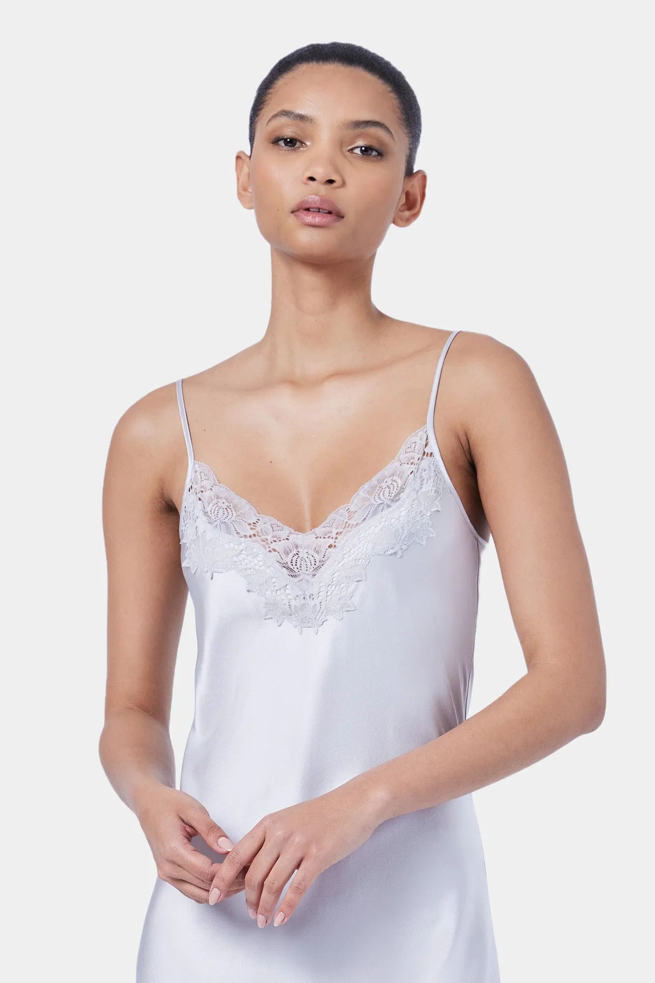 Silk Lace Slip